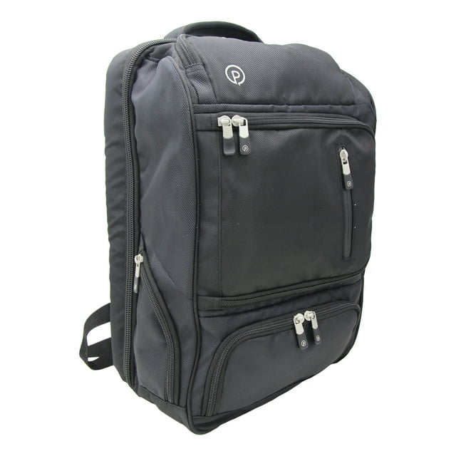 Protege 18in Travel Weekender Backpack Black Ages 0-99