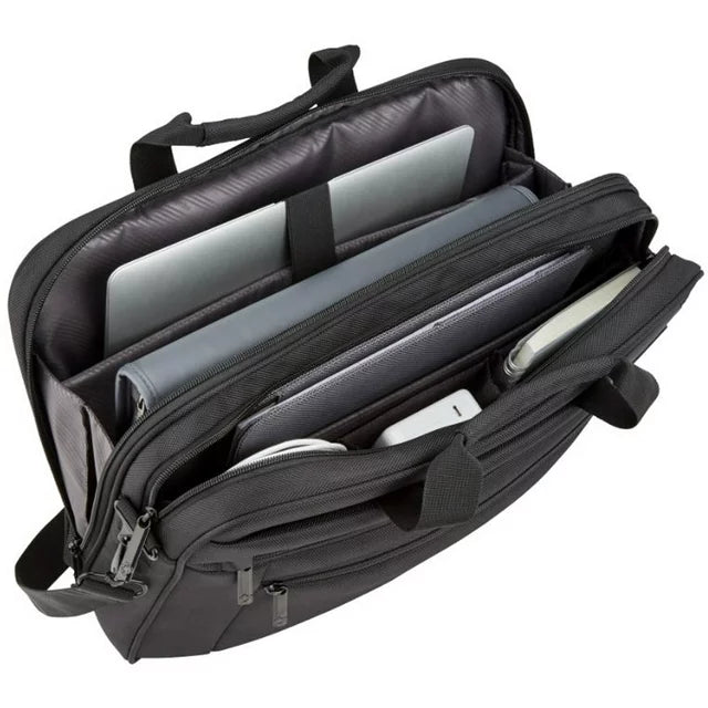 Samsonite, SML1412721041, Classic 2 Compartment Laptop Bag, 1 Each, Black