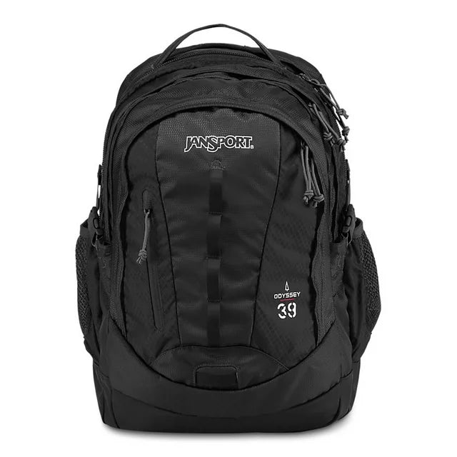 Jansport Odyssey 39L Laptop Hydration Day Pack Backpack-Black