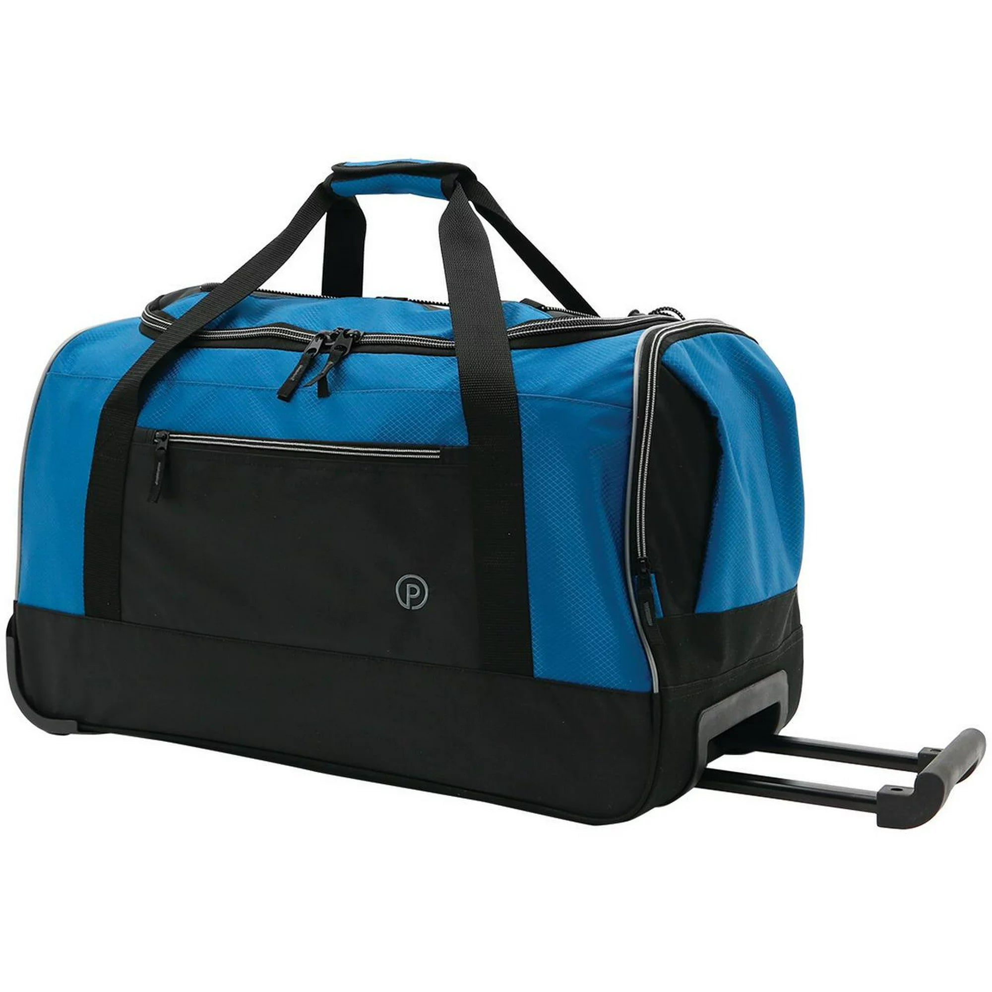 Protégé 25" Rolling Travel Duffel Bag with Telescopic Handle, Teal