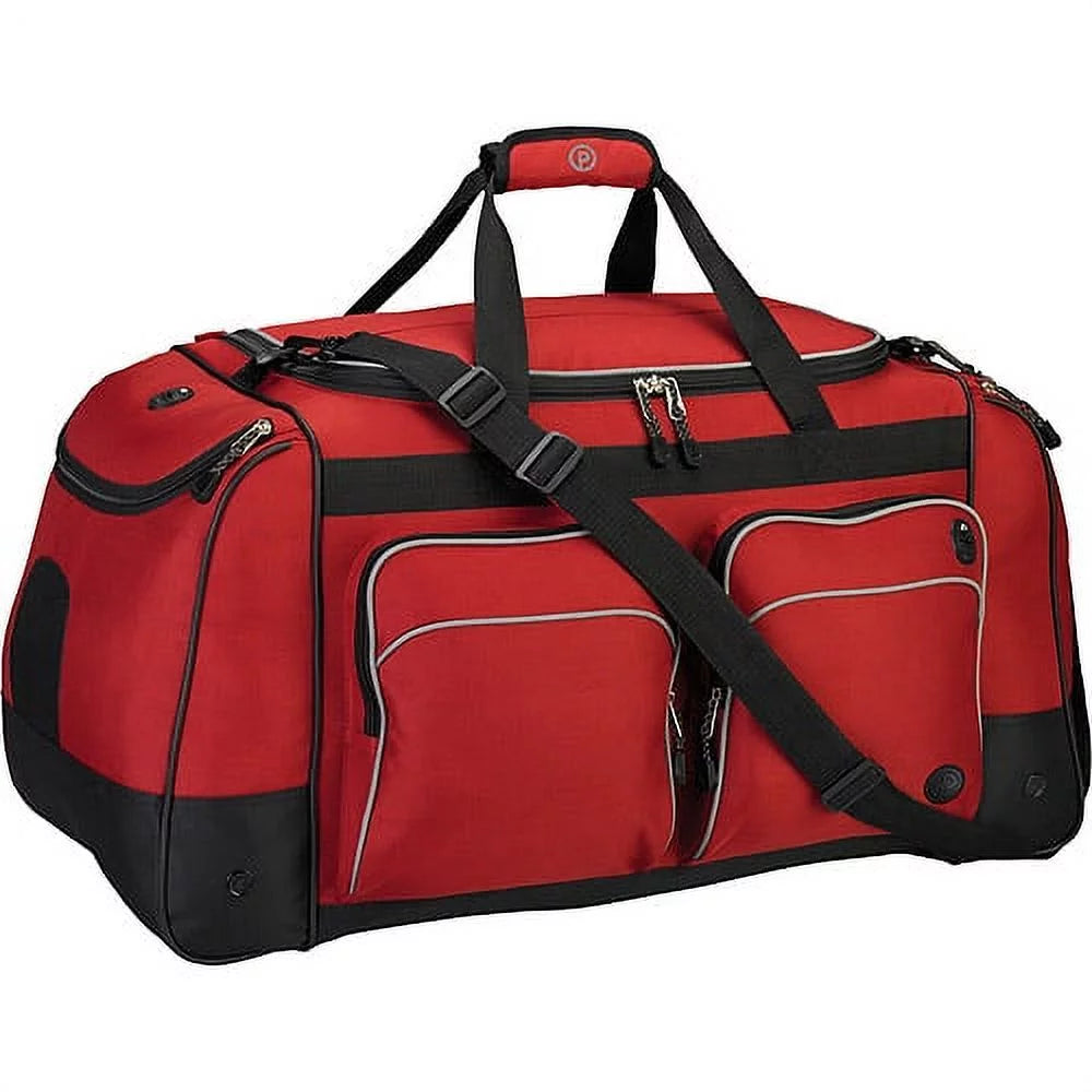 Protege 28" Weekender Duffel, Red