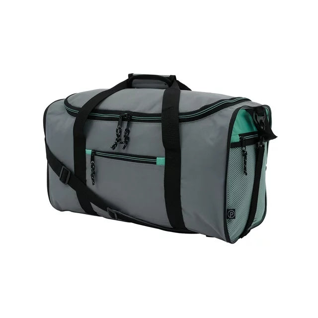 Protégé 20" Collapsible Sport and Travel Duffel Bag, Gray