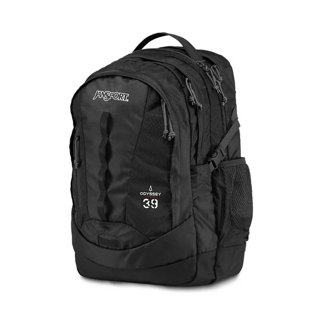 Jansport Odyssey 39L Laptop Hydration Day Pack Backpack-Black